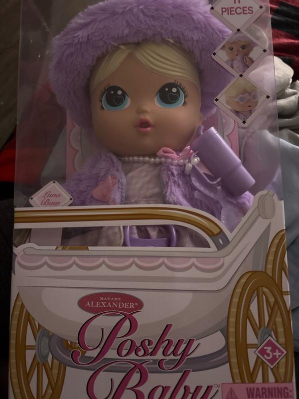 A real photo of Poshy Baby™ 12-inch Fashion Doll, Luna Bow by desireeo15_9803 (1)