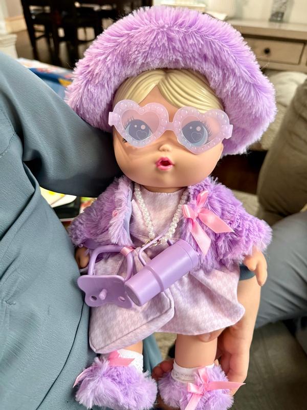 A real photo of Poshy Baby™ 12-inch Fashion Doll, Luna Bow by milkapo_6428 (1)