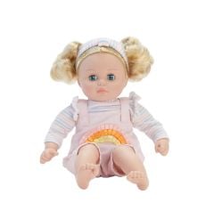 My Little Girl® Rainbow Overalls Doll