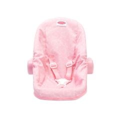 Car Seat/Carrier for Dolls, Pink Hearts 