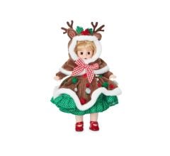 Christmas Deer 8-inch Collectible Doll