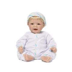 Newborn Nursery® Sweet Baby Doll, Light Skin Tone/Blue Eyes/Blonde