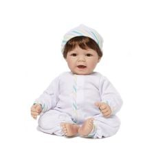Newborn Nursery® Sweet Baby Doll, Light Skin Tone/Brown Eyes/Brunette
