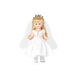 First Communion Day 8-Inch Collectible Doll Light Skin/Blue Eyes/Blonde Hair