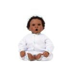 Newborn Nursery® Angel Love Baby Doll, Dark Skin Tone/Brown Eyes/Brunette