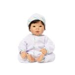 Newborn Nursery® Beautiful Baby Baby Doll, Light Skin Tone/Brown Eyes/Black Hair