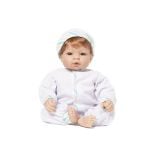 Newborn Nursery® Munchkin Baby Doll, Light Skin Tone/Blue Eyes/Strawberry Blonde