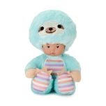 Peekaboos® Sloth Baby Doll, Light Skin Tone