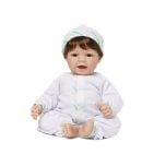 Newborn Nursery® Sweet Baby Doll, Light Skin Tone/Brown Eyes/Brunette