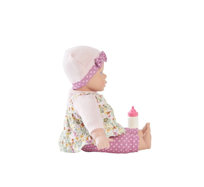 Petite Sweet Smiles 10-Inch Baby Doll, Fancy Floral | Madame