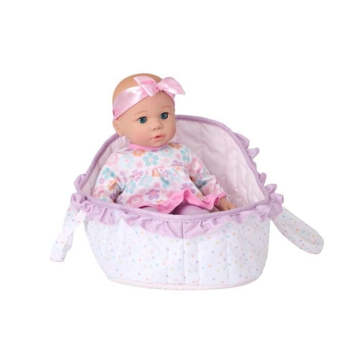 Madame Alexander Sweet Smiles 14-Inch Baby Doll, Slumber Carrier