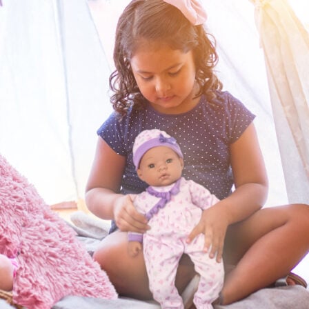 A Doll Can be an Important Friend in Difficult Times